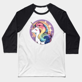 Unicorn Rainbow 05 Baseball T-Shirt